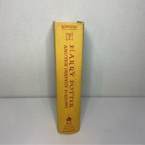 HARRY POTTER AND THE DEATHLY HALLOWS HARDCOVER 1ST EDITION 2007 JK ROWLING ERROR